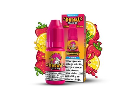 E liquid KURWA Strawberry Lemonade can+small box+composition