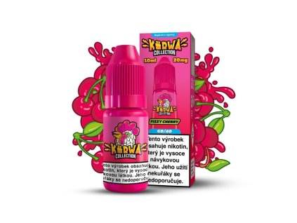 E liquid KURWA Fizzy Cherry can+small box+composition