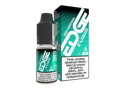 EDGE 2023 Czech 10ml Bottle Carton Very Menthol 6mg