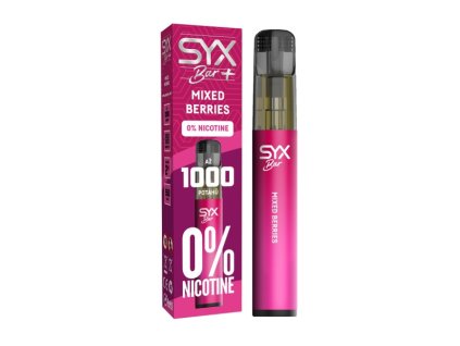 SYX BAR Mixed Berries ZERO NICOTINE