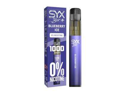 SYX BAR Blueberry Ice ZERO NICOTINE