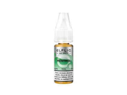 Menthol 10mg lahvicka