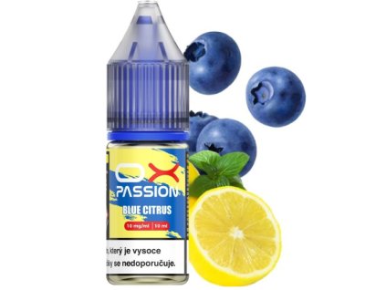 liquid oxva ox passion salts blue citrus 10ml 20mg