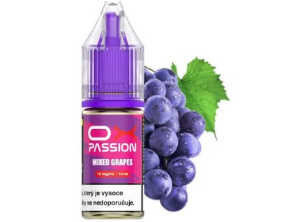 liquid oxva ox passion salts mixed grapes 10ml 20mg