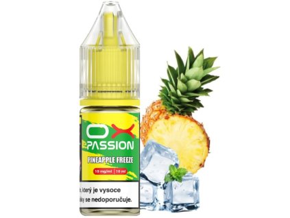 liquid oxva ox passion salts pineapple freeze 10ml 20mg