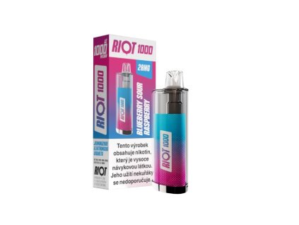 RIOT 1000 Blueberry Sour Raspberry