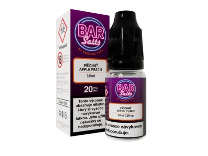 Bar Salts ApplePeach 20mg box