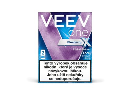 VEEV ONE X Blueberry front