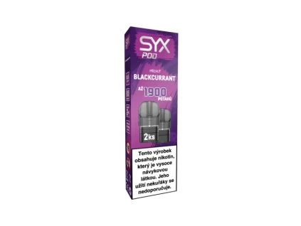 SYX POD náplň Blackcurrant