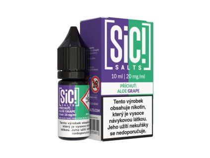sic salts aloe grape 20mg