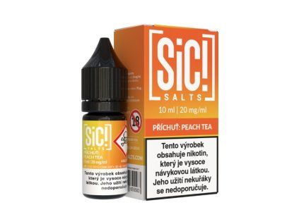 sic salts peach tea 20mg