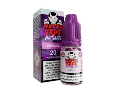 CZ VV 10mlNicSalts Pinkman Bottle&Box
