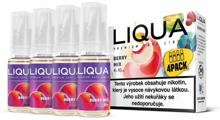 Ritchy-Liqua e-liquid LIQUA Elements Berry Mix 10ml 4x10ml Obsah nikotinu: 6mg