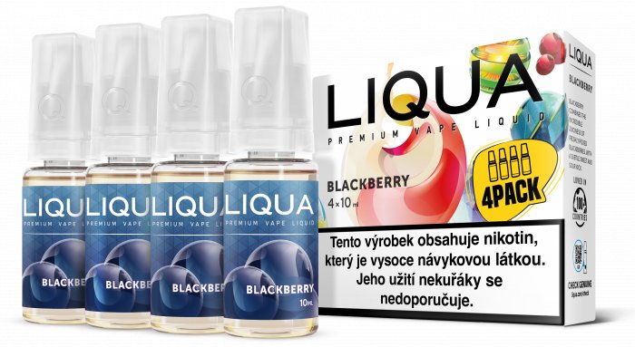 Ritchy-Liqua e-liquid LIQUA Elements Blackberry 10ml 4x10ml Obsah nikotinu: 6mg