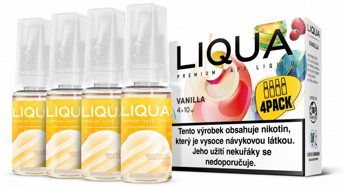 RITCHY e-liquid LIQUA Elements Vanilla 10ml 4x10ml Obsah nikotinu: 6mg