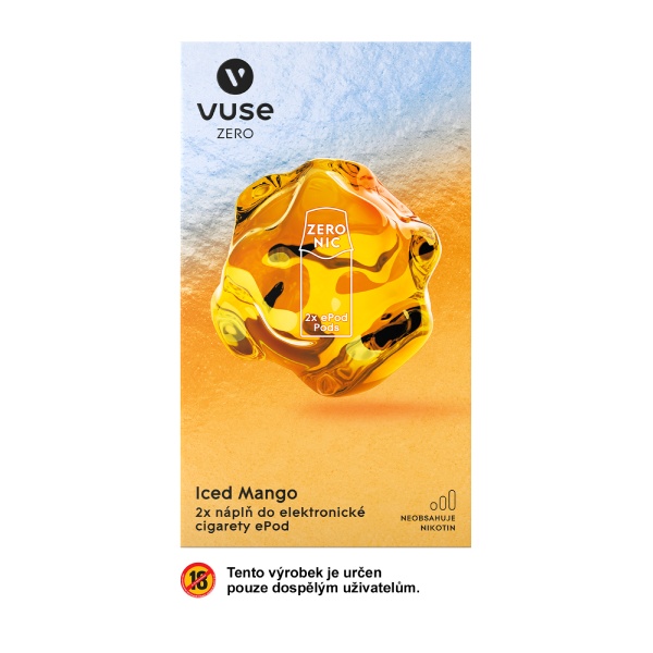 British American Tobacco VUSE ePod náplň Iced Mango 2ml 0mg - 2ks