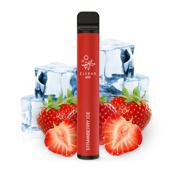 Elf Bar Vape ELF BAR 600 jednorázová e-cigareta Strawberry Ice