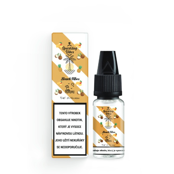 TI Juice e-liquid Sparkling Vibes Nic Salt Beach 10ml Obsah nikotinu: 20mg