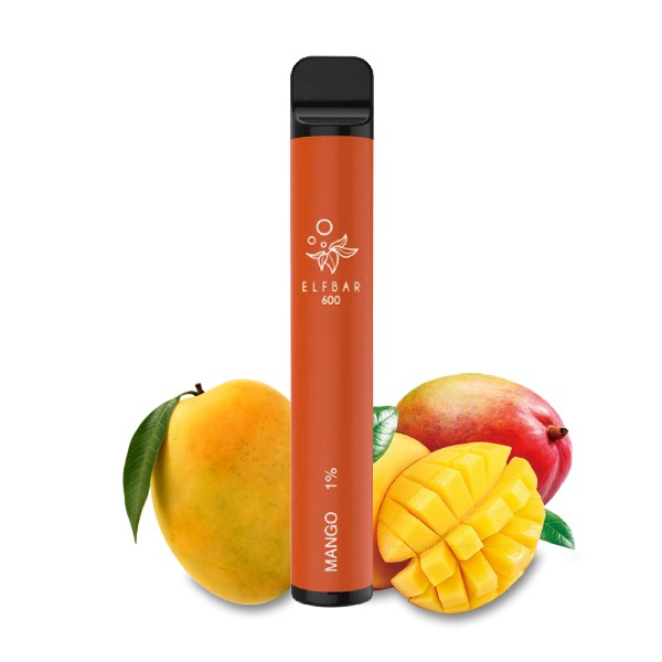 Elf Bar Vape 10MG - ELF BAR 600 jednorázová e-cigareta Mango