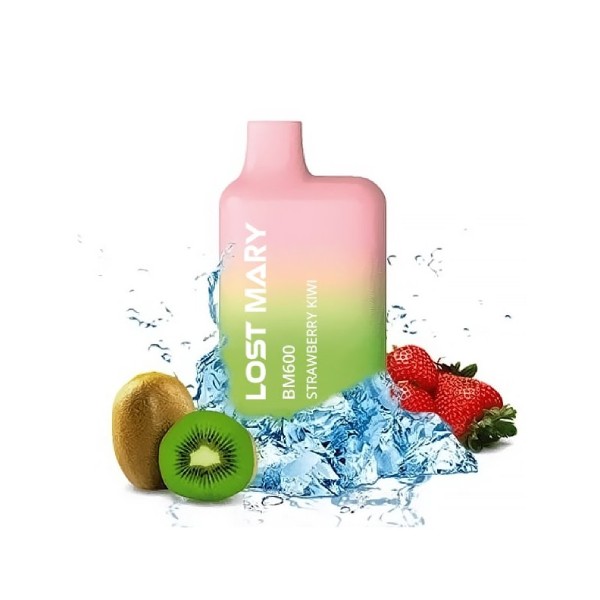 Elf Bar Vape LOST MARY 600 jednorázová e-cigareta Strawberry Kiwi