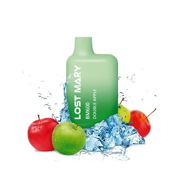 Elf Bar Vape LOST MARY 600 jednorázová e-cigareta Double Apple
