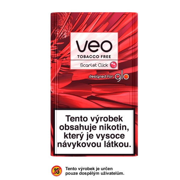 British American Tobacco Náplň Glo VEO Scarlet Click