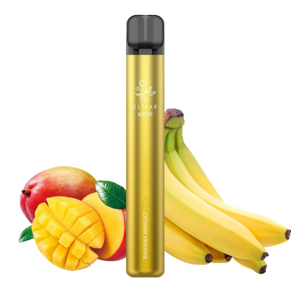 Elf Bar Vape ELF BAR 600 V2 jednorázová e-cigareta Banana Mango