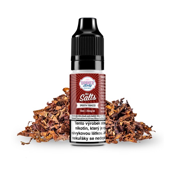 e-liquid Dinner Lady Smooth Tobacco 10ml Obsah nikotinu: 20mg