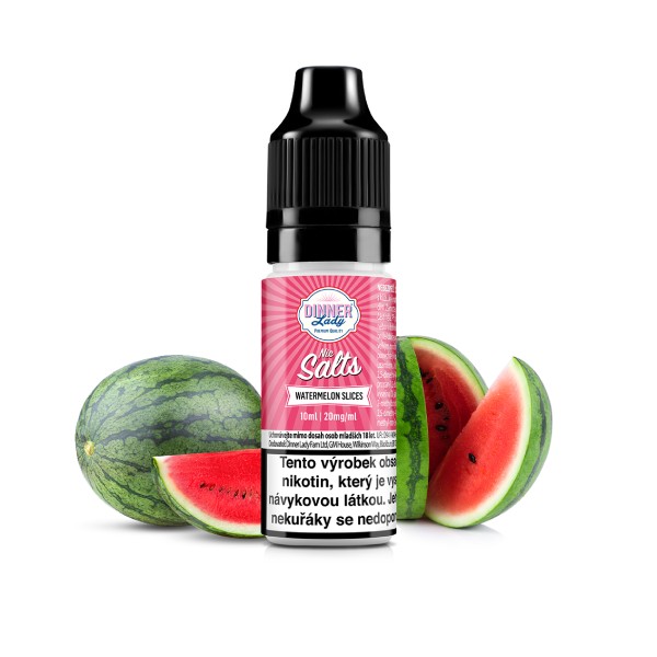 e-liquid Dinner Lady Watermelon Slices 10ml Obsah nikotinu: 20mg