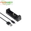 XTAR MC1 Plus nabíječka pro monočlánky