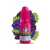 E liquid KURWA Blackcurrant Purple Grape can+composition