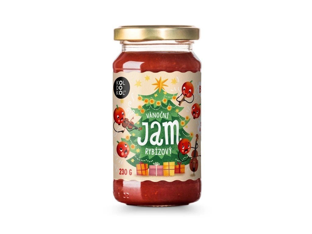 BIO Christmas Red Currant Jam 230g