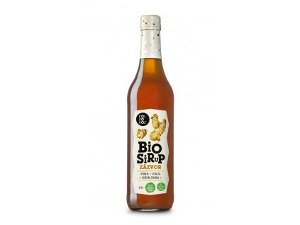 bio zazvorovy sirup