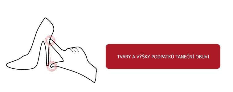 Tvary a výšky podpatků-elisdancesport.cz