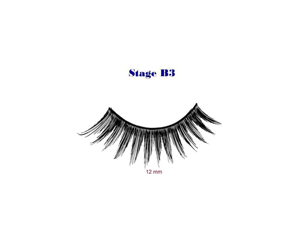 Nalepovací řasy Kryolan  STAGE B3