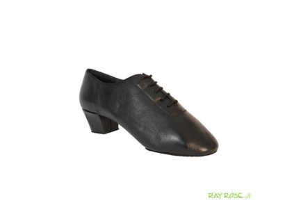 Taneční boty Ray Rose THUNDER kůže černá podpatek 4 cm