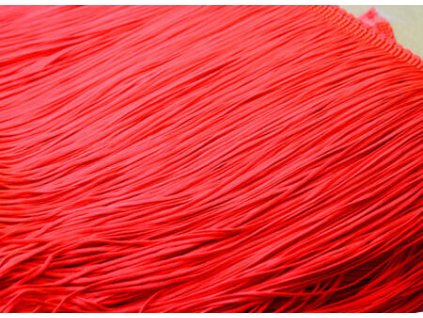 Třásně neelastické SCARLET délka 15 cm