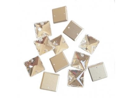 Elis SQUARE - 16mm  Crystal