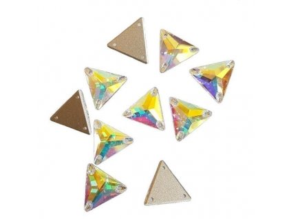 Elis TRIANGLE - 16mm  Crystal AB