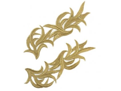 Krajková aplikace TULIP  Gold