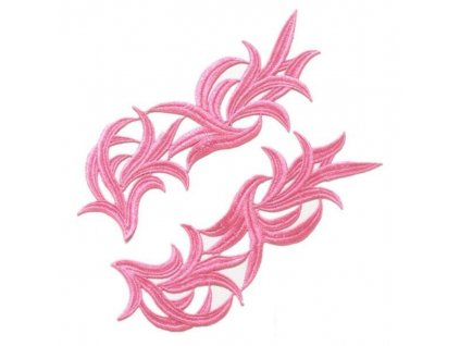 Krajková aplikace TULIP  Rose Pink