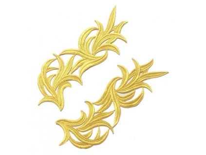 Krajková aplikace TULIP  Summer Gold