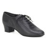 Taneční boty Bábor T1-D kůže černá podpatek 4 cm