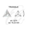 Swarovski TRIANGLE 3270 - 16mm  Crystal AB