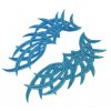 Krajková aplikace IRIS  Pale Turquoise