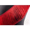 Třásně elastické FLAMENCO RED délka 15 cm