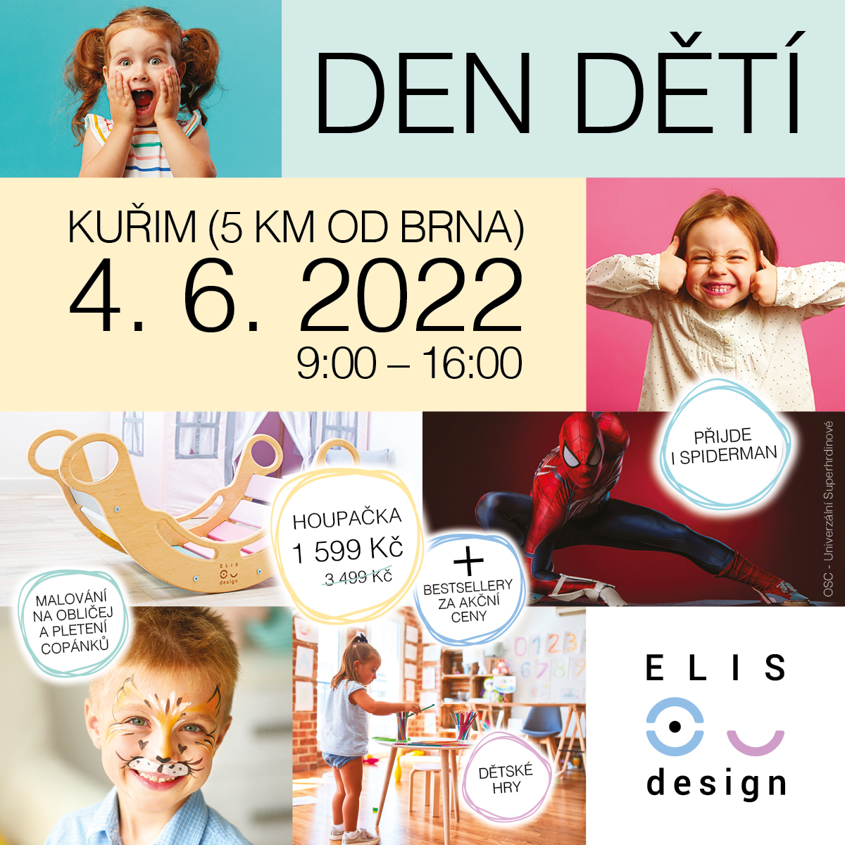 Den dětí v ELIS DESIGN 4. 6. 2022