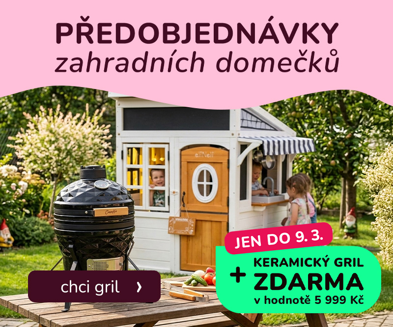 předobjednávky domečky mobil