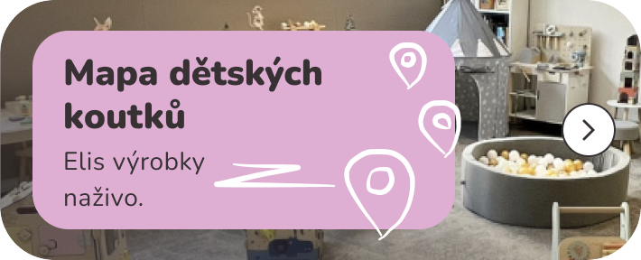 Mapa dětských koutků