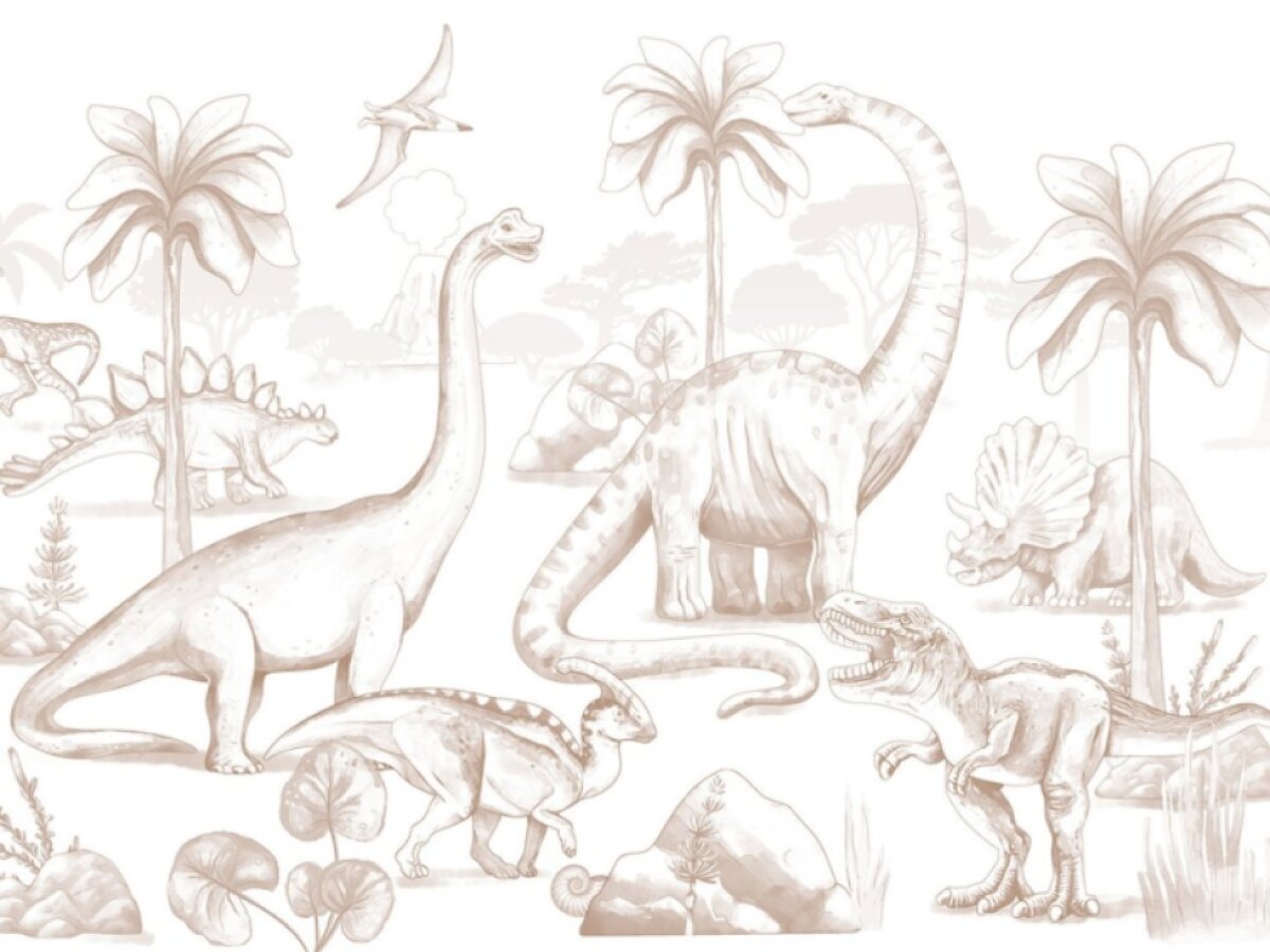 Tapeta - Dinosauři sépie